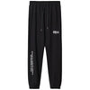Comme Des Fuckdown Black Cotton Men Sweatpants