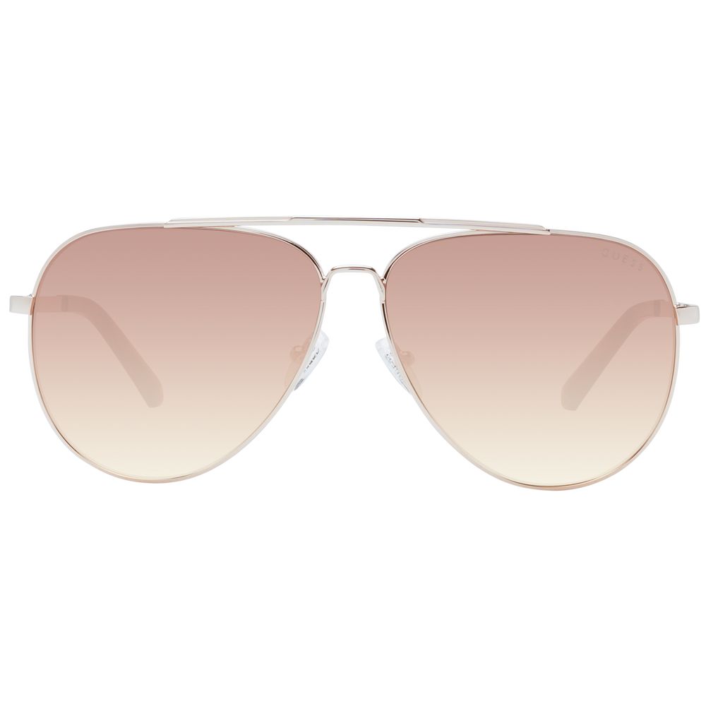 Guess Rose Gold Men Sunglasses