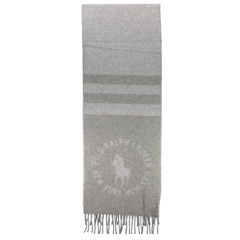 Ralph Lauren Gray Nylon Scarf