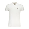 Tommy Hilfiger White Cotton Polo Shirt