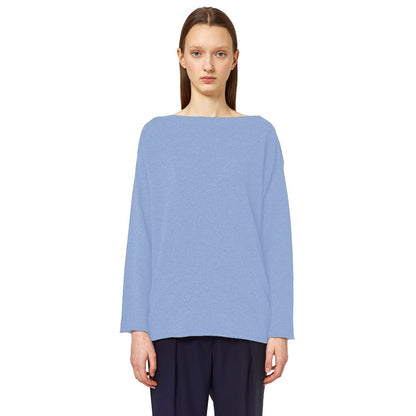 Alpha Studio Blue Cashmere Sweater