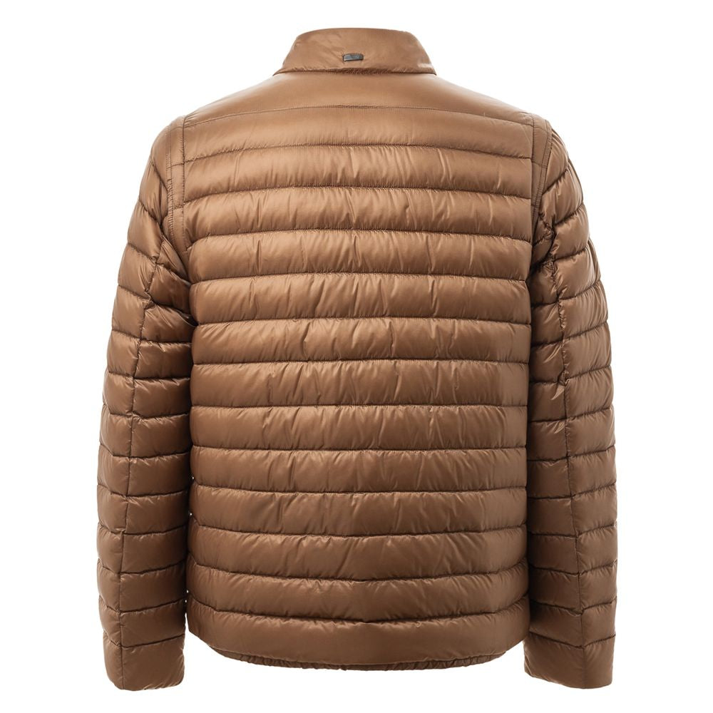 Herno Brown Polyamide Jacket