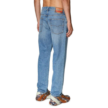 Diesel Blue Cotton Men Jeans