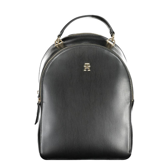 Tommy Hilfiger Black Polyethylene Backpack