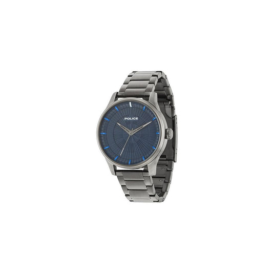 Police Gray Stainless Steel Watch