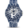 Police Blue Silicone Watch