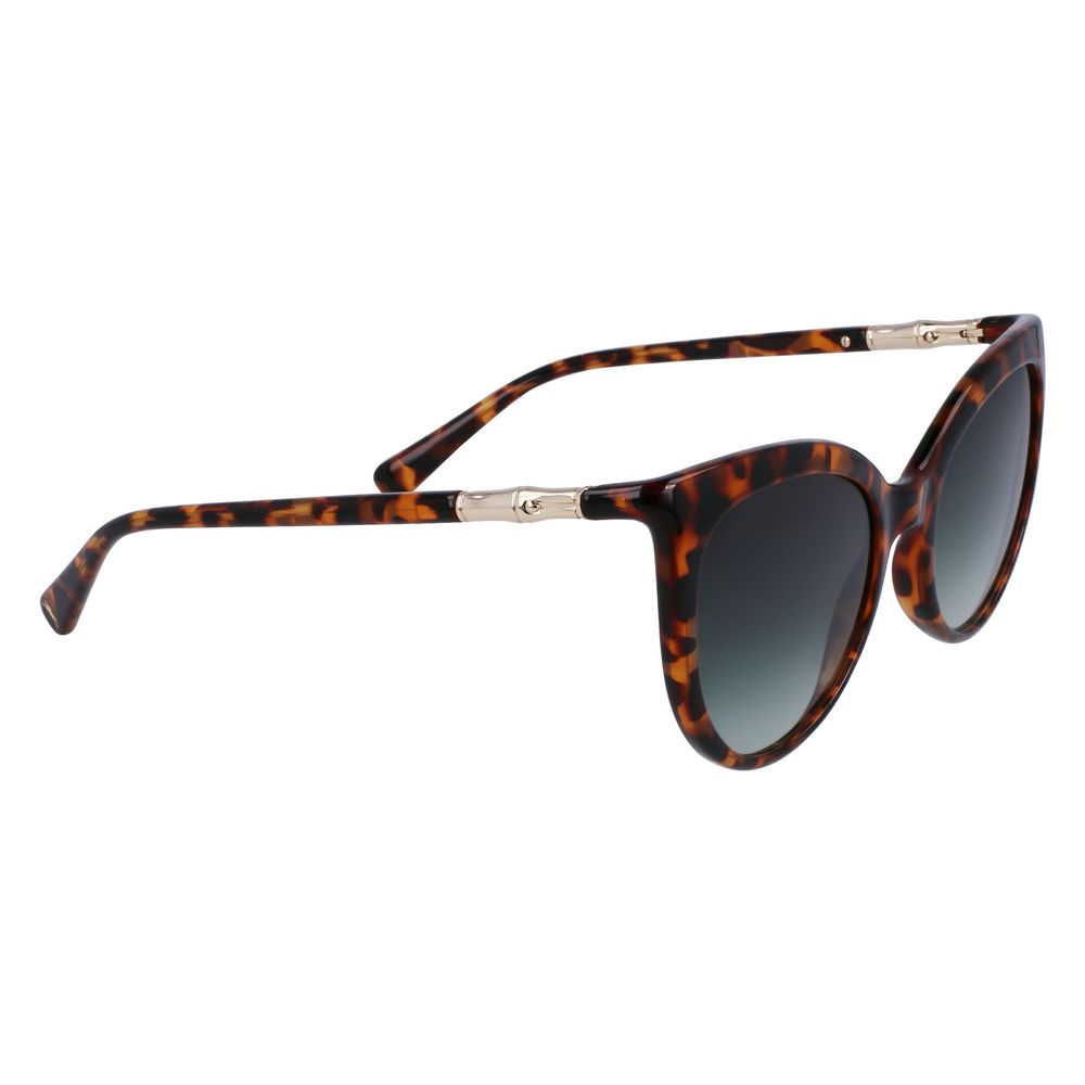 Longchamp Brown Bio Injected Sunglasses