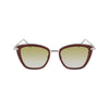 Longchamp Red Metal Sunglasses