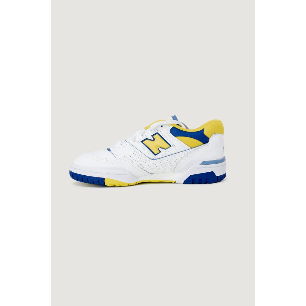 New Balance Yellow Artificial Leather Sneaker