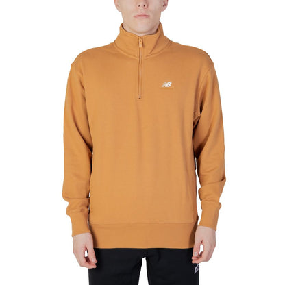 Hanorac New Balance maro din bumbac