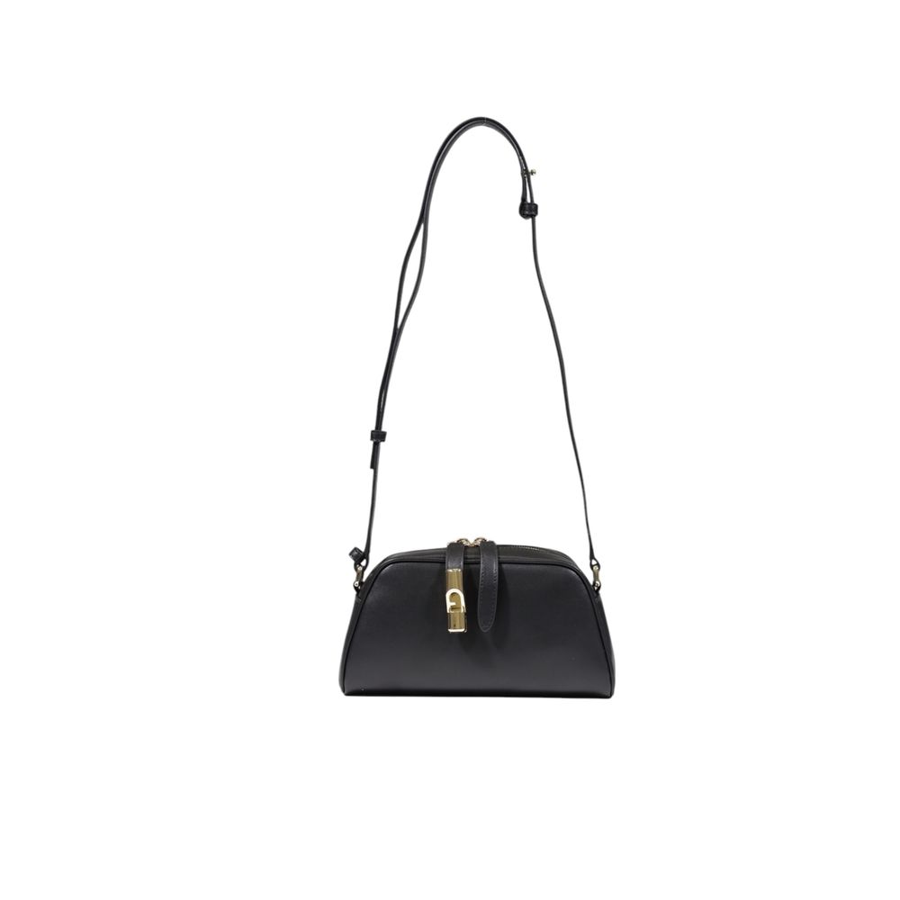 Furla Black Leather Handbag