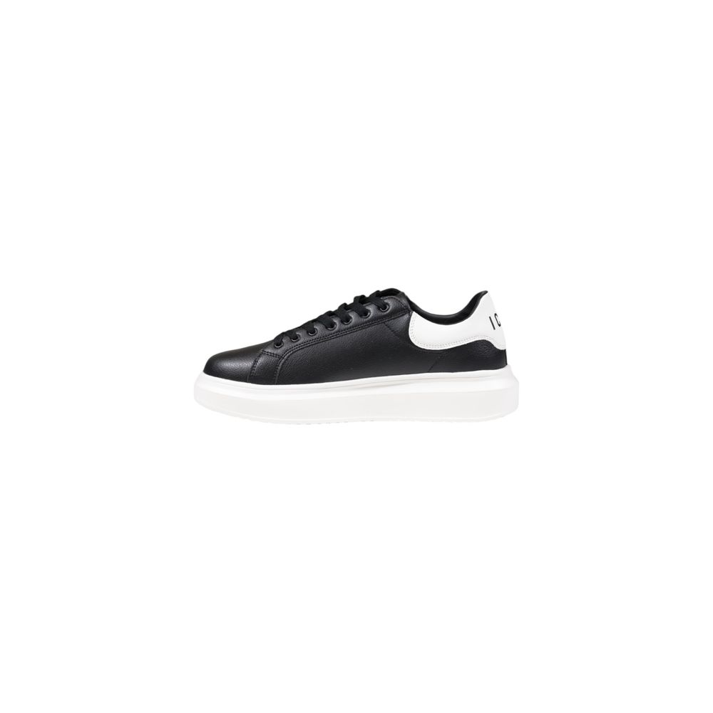 Icon Black Fabric Sneaker