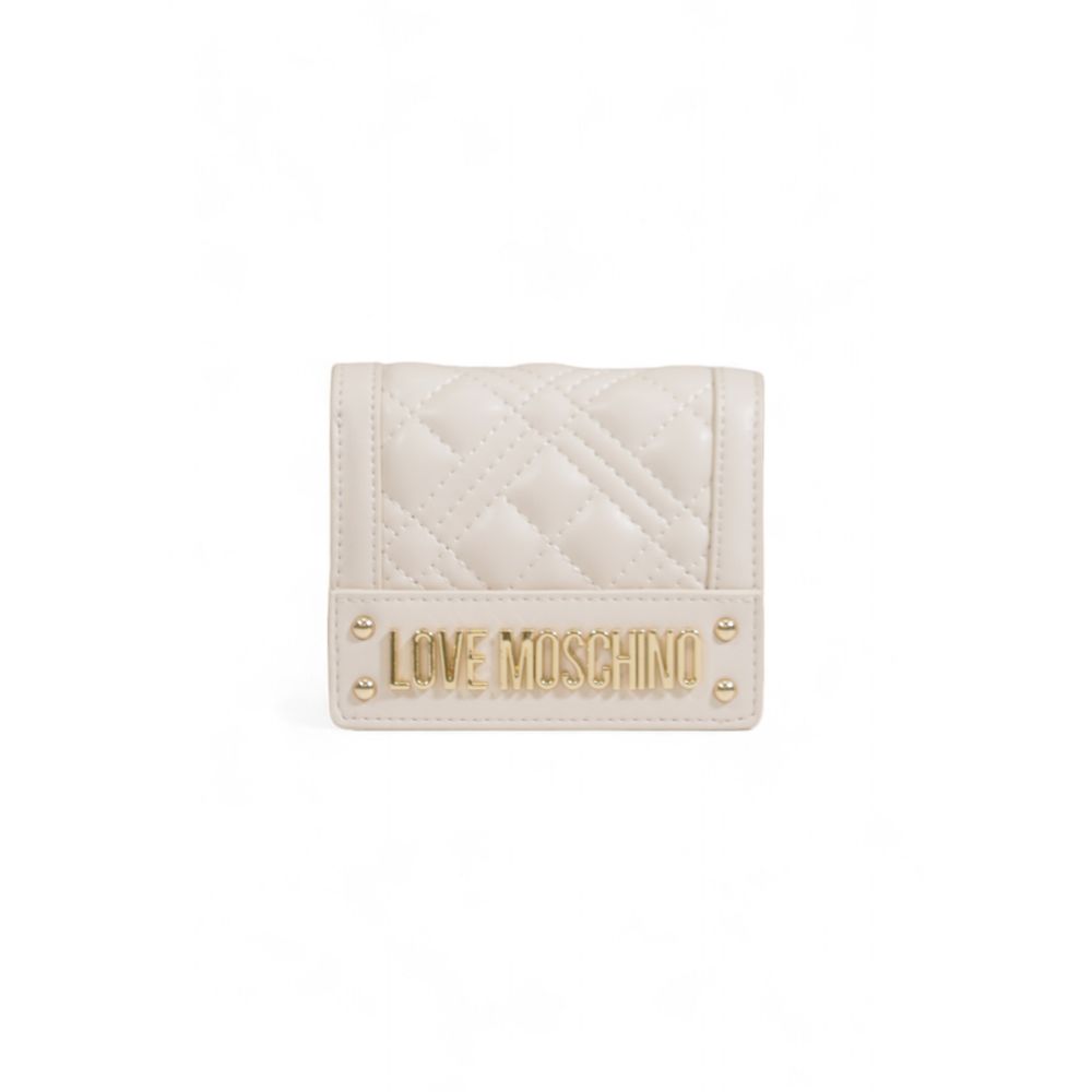 Love Moschino Beige Polyethylene Wallet