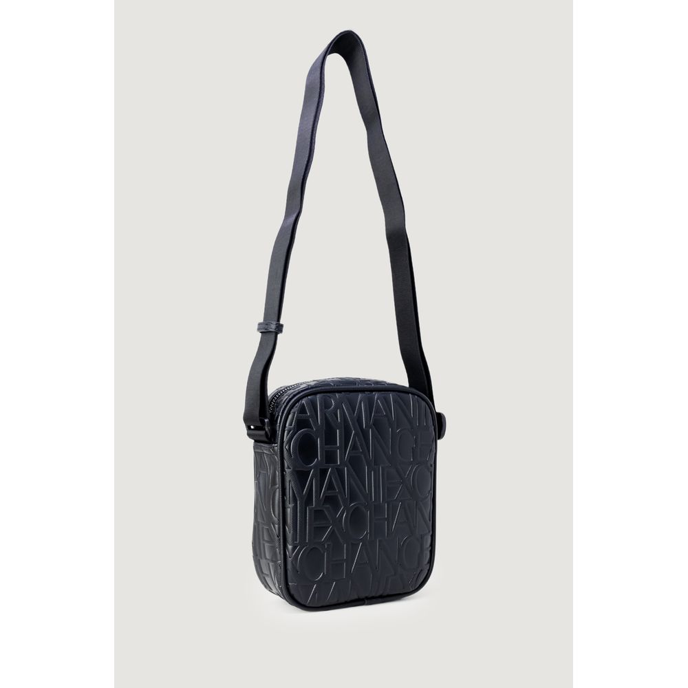 Armani Exchange Black Synthetic Leather Bag