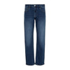 Armani Exchange Blue Cotton Skinny Jeans