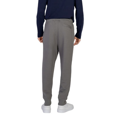 Pantaloni sport Hugo Boss gri din bumbac