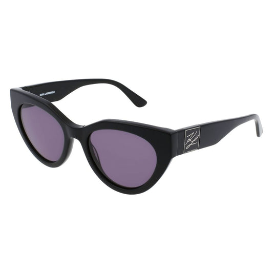 Karl Lagerfeld Black Acetate Sunglasses