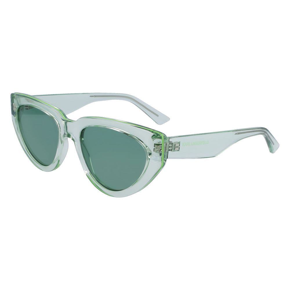 Karl Lagerfeld Green Injected Sunglasses