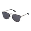 Carolina Herrera NY Silver Metal Sunglasses