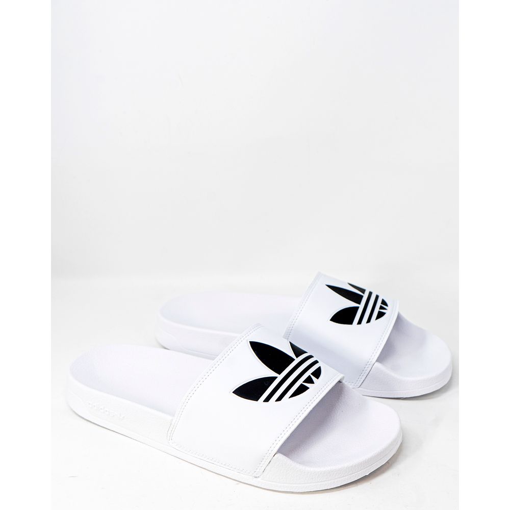 Adidas White Polyester Sandal