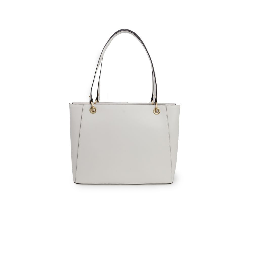 Guess Cream Polyethylene Handbag