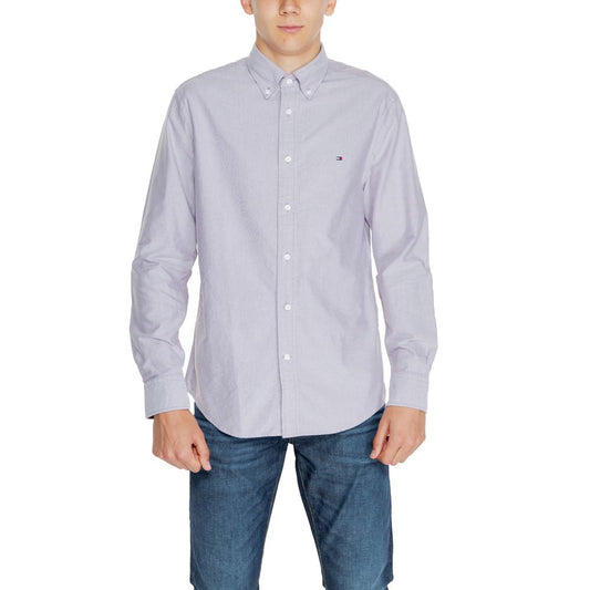 Tommy Hilfiger Purple Organic Cotton Shirt