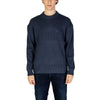 Calvin Klein Jeans Blue Cotton Sweatshirt