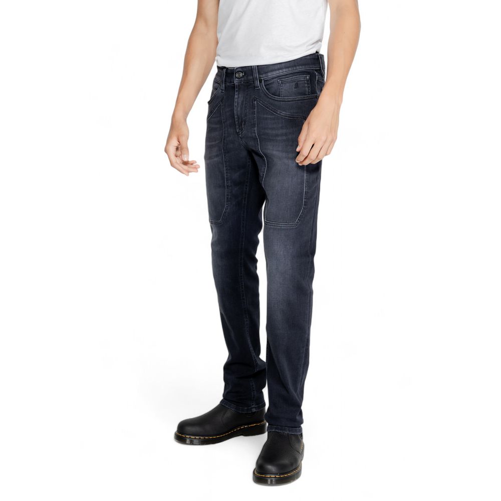 Jeckerson Blue Cotton Jeans & Pant