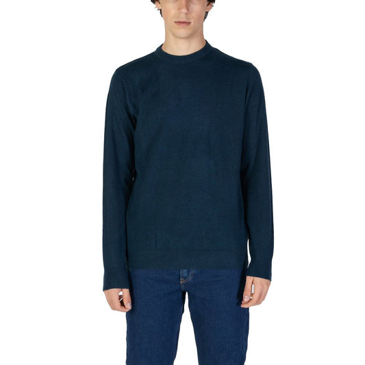 Gas Blue Acrylic Sweater