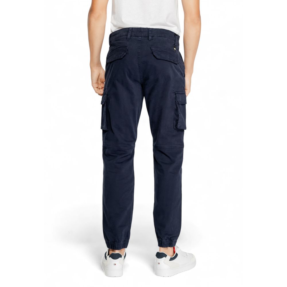 Gas Blue Cotton Jeans & Pant