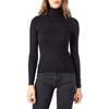 Only Black Viscose Turtleneck