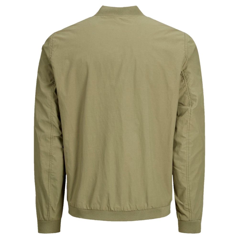 Jack Jones Green Polyester Jacket