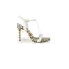 Guess White Leather High Heel Pumps