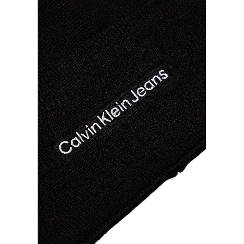 Calvin Klein Jeans Black Cotton Hats & Cap