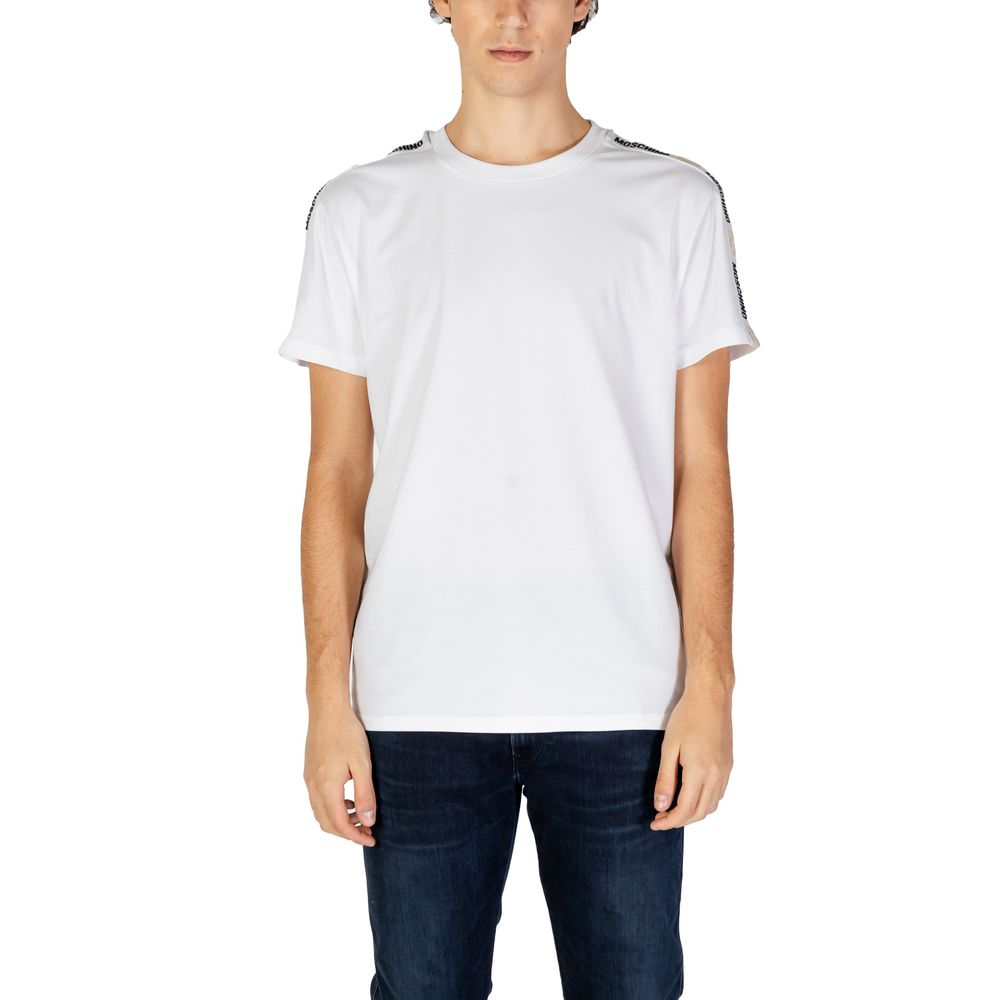 Moschino White Cotton T-Shirt