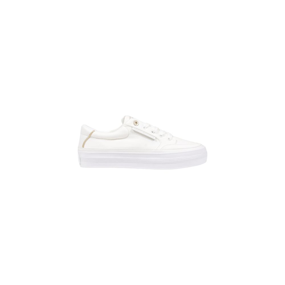 Tommy Hilfiger Cream Recycled Cotton Sneaker