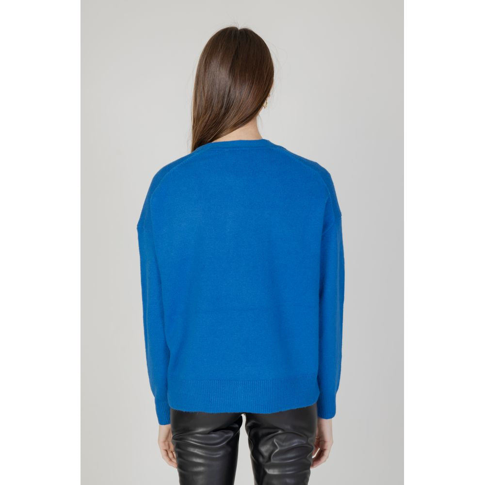 Street One Blue Cotton Cardigan