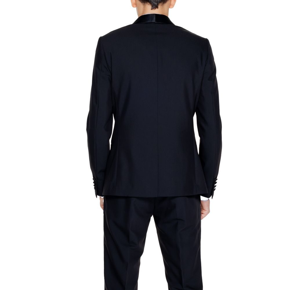 Antony Morato Black Polyester Suit