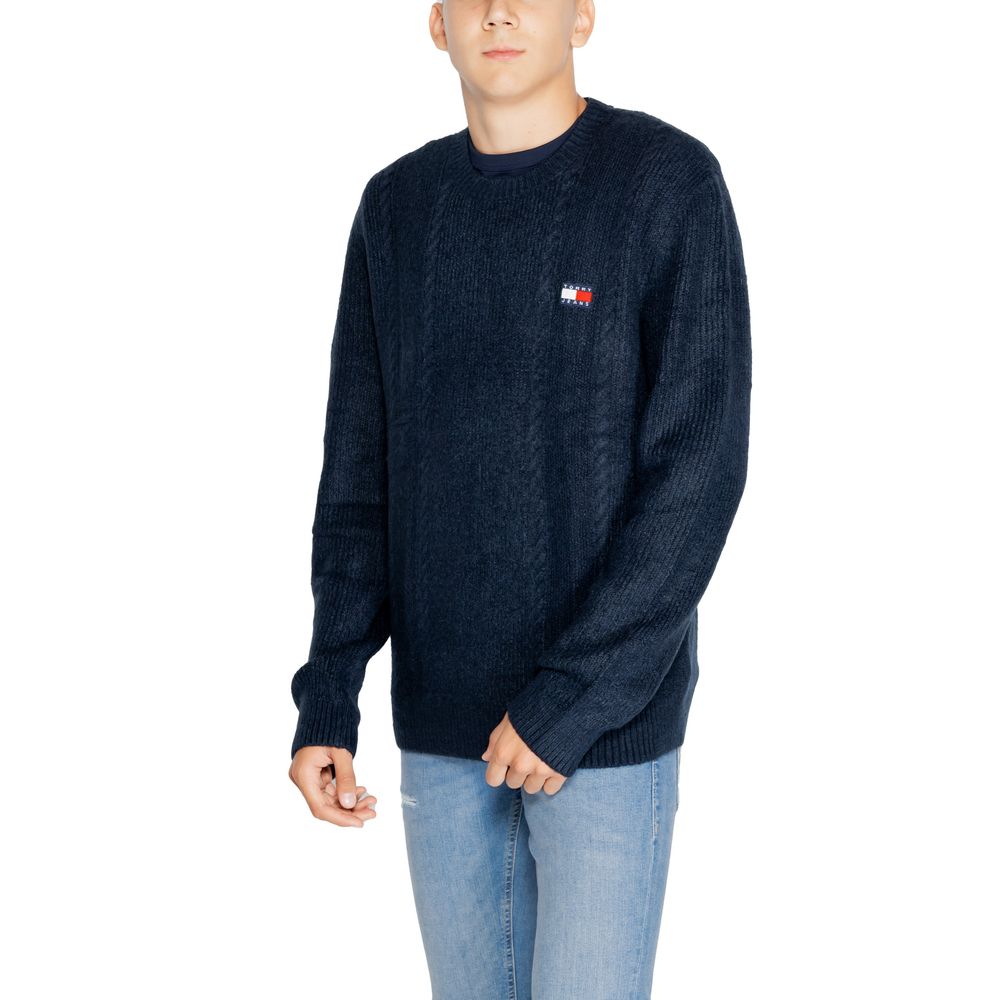 Tommy Hilfiger Jeans Blue Acrylic Sweater