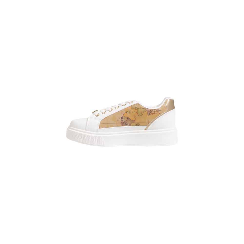 Alviero Martini Prima Classe White Polyethylene Sneaker