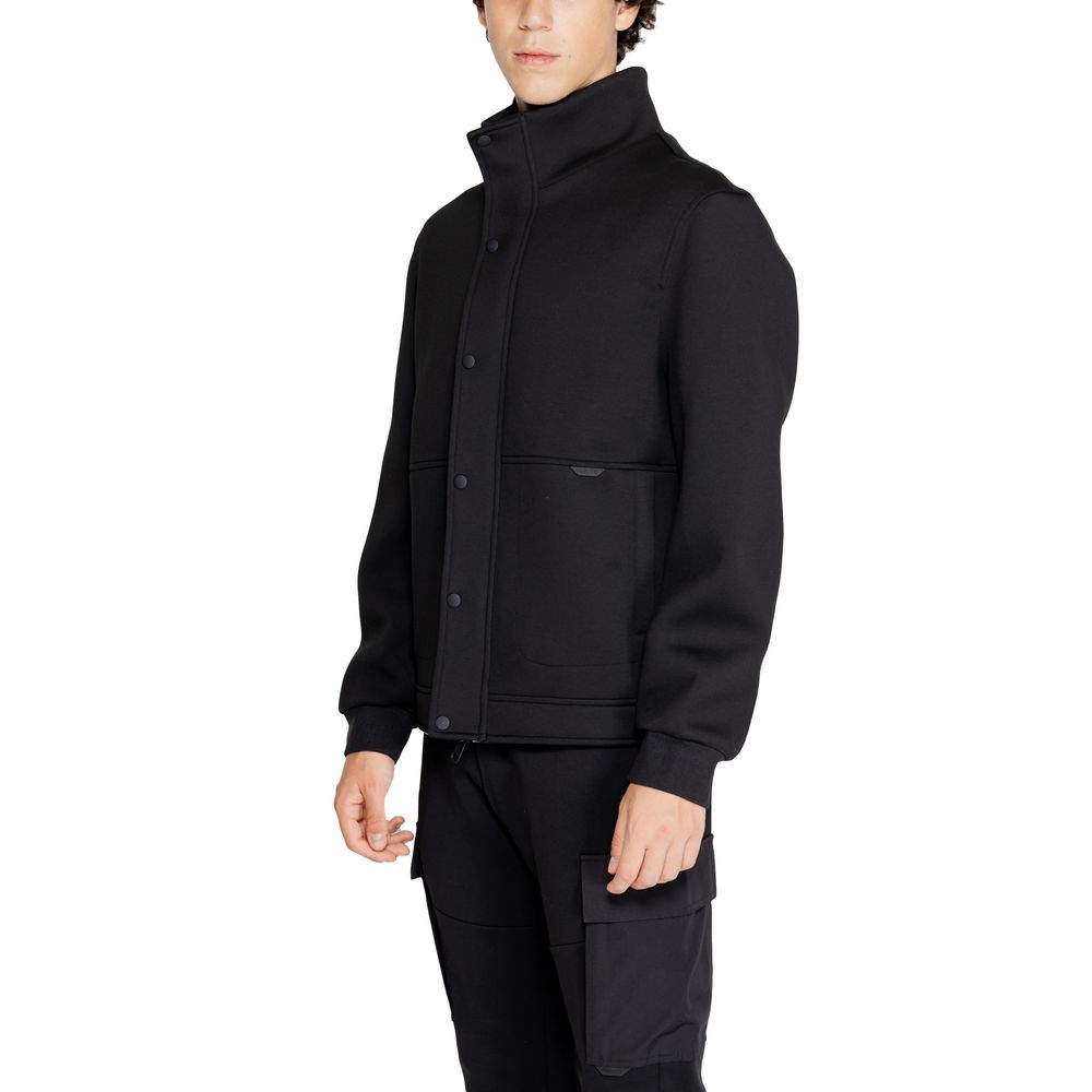 Antony Morato Black Polyester Jacket