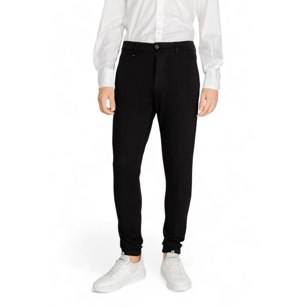 Antony Morato Black Viscose Jeans & Pant