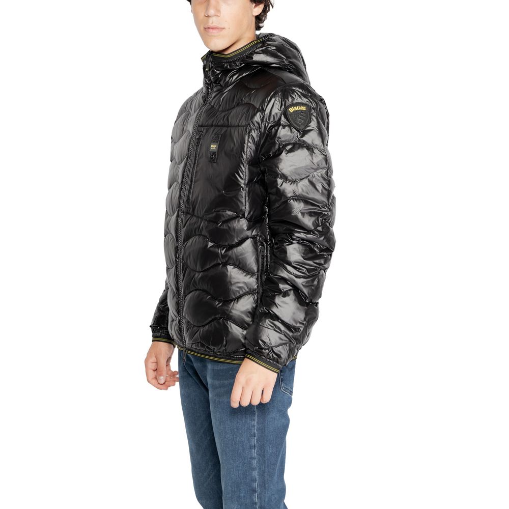 Blauer Black Polyamide Jacket