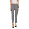 ICHI Black Polyester Skinny Pant