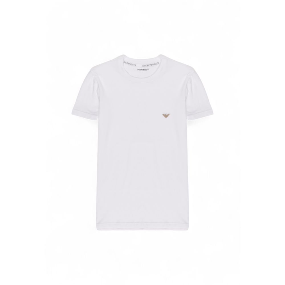 Emporio Armani Underwear White Cotton T-Shirt