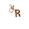 Alviero Martini Prima Classe Beige Leather Keychain