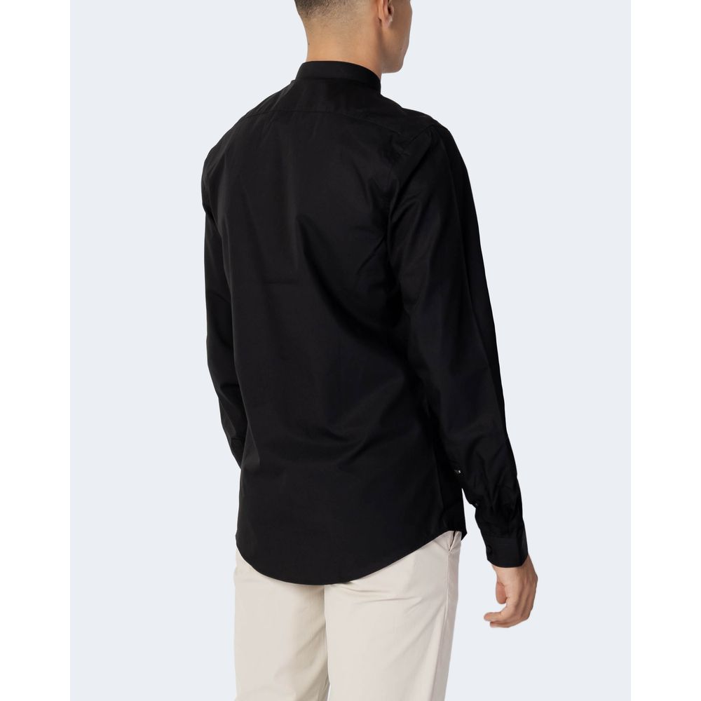 Antony Morato Black Cotton Shirt