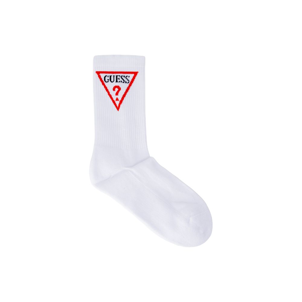 Guess Active White Cotton Sock