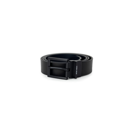 Antony Morato Black Leather Belt