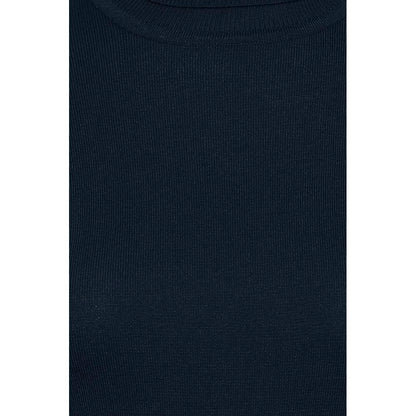 ICHI Blue Viscose Sweater
